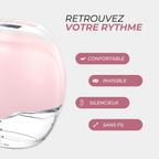 Tire-lait électrique mains libres discret et silencieux