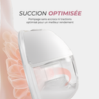 Tire-lait électrique mains libres discret et silencieux