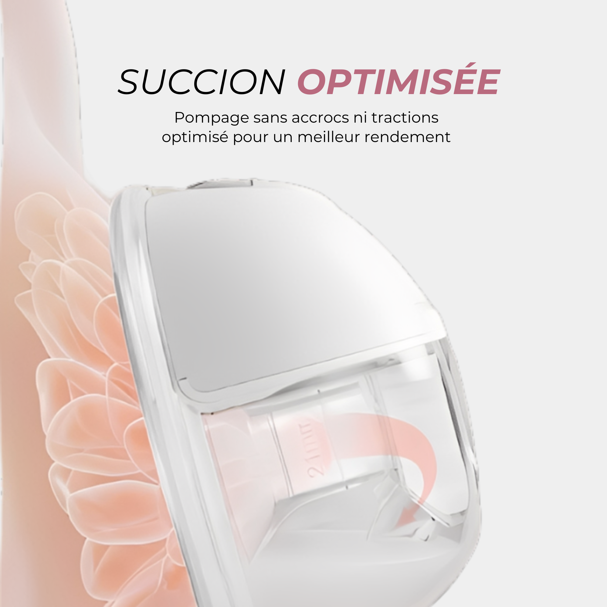 Tire-lait Portable mains libres silencieux extracteur de lait maternel