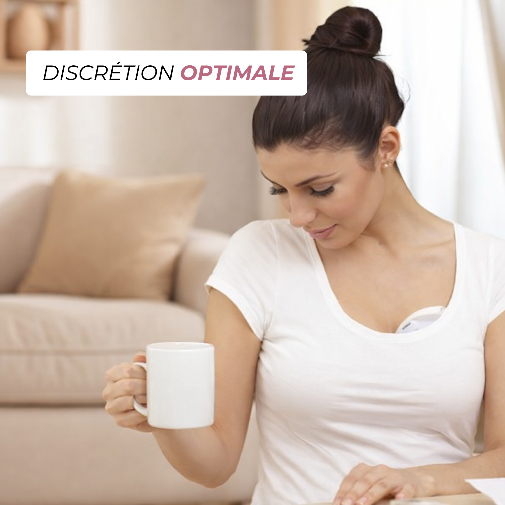 Tire-lait électrique mains libres discret et silencieux