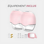 Tire-lait électrique mains libres discret et silencieux