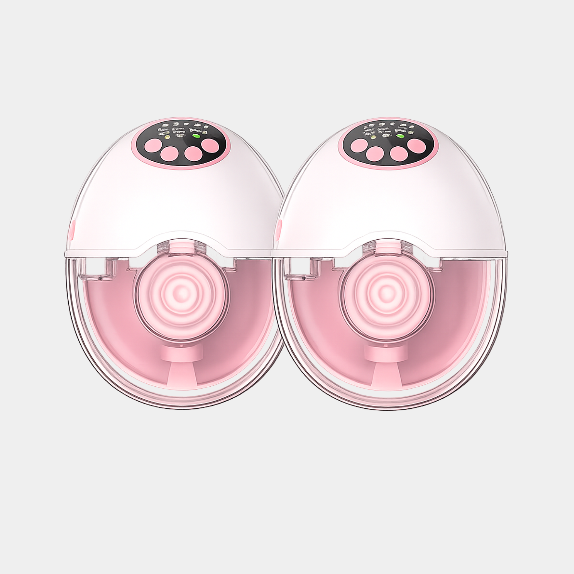 tire lait main libre rose double